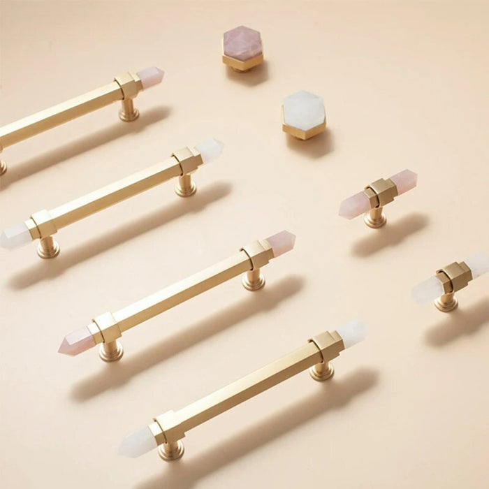 Zakitu Crystal Knob & Pull Bar - Residence Supply