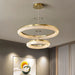 Zenith Round Crystal Chandlier - Living Room Lighting