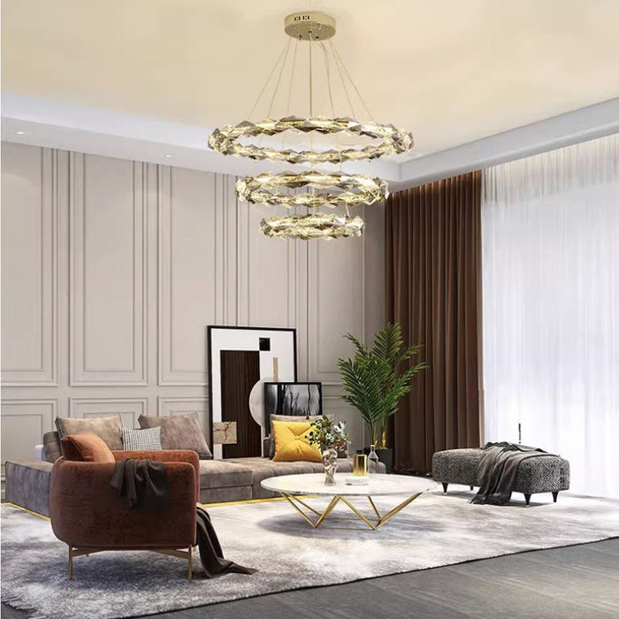 Stylish Zephyr Round Chandelier