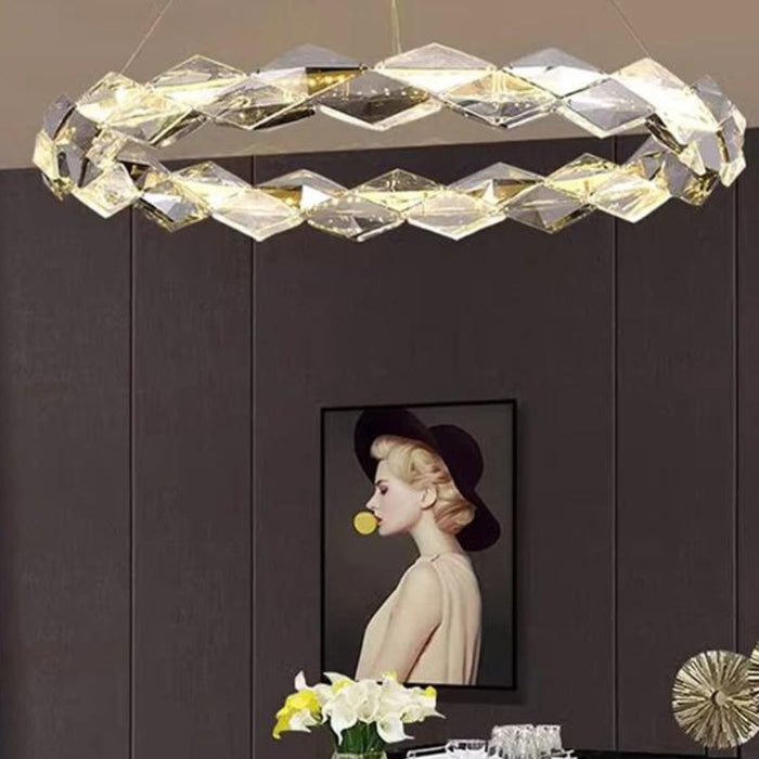 Modern Zephyr Round Chandelier