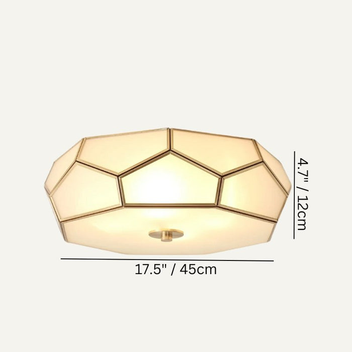 Zhumian Ceiling Lamp Size Chart