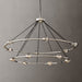 Zohar 2-Tier Round Chandelier - Residence Supply